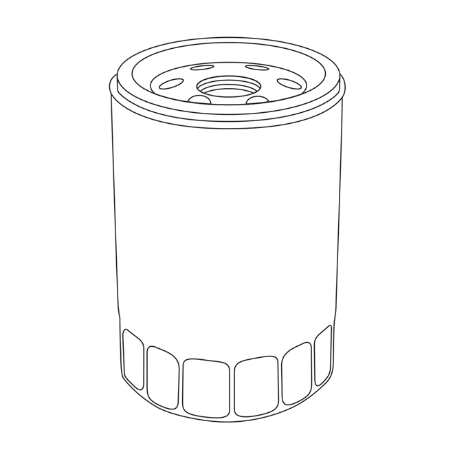 Filtro de aceite de motor wire drawing